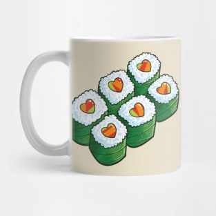 Sushi Hearts Mug